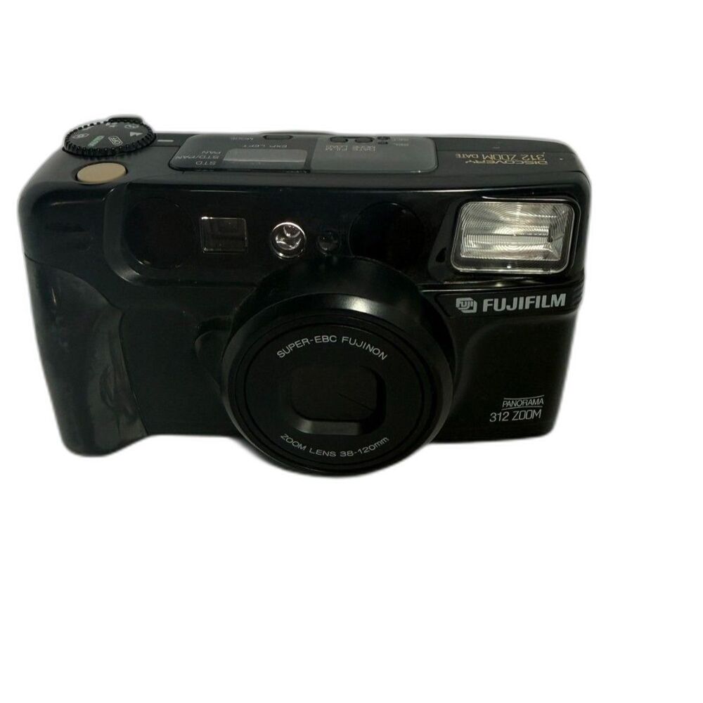 Vintage Fujifilm Discovery 312 Zoom Without battery/Untested